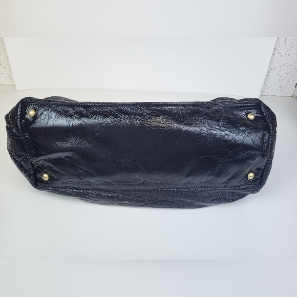 Chanel Bag Rock and Chain Bowler Patent Vinyl Medium - Picture 4 of 9